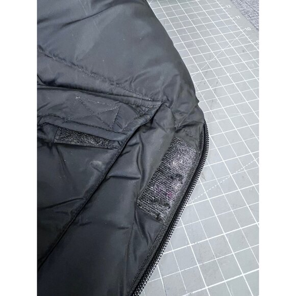 Vintage Polo Sport Ralph Lauren Puffer Down Jacket Black/Green Men's XL '90's - Picture 9 of 12